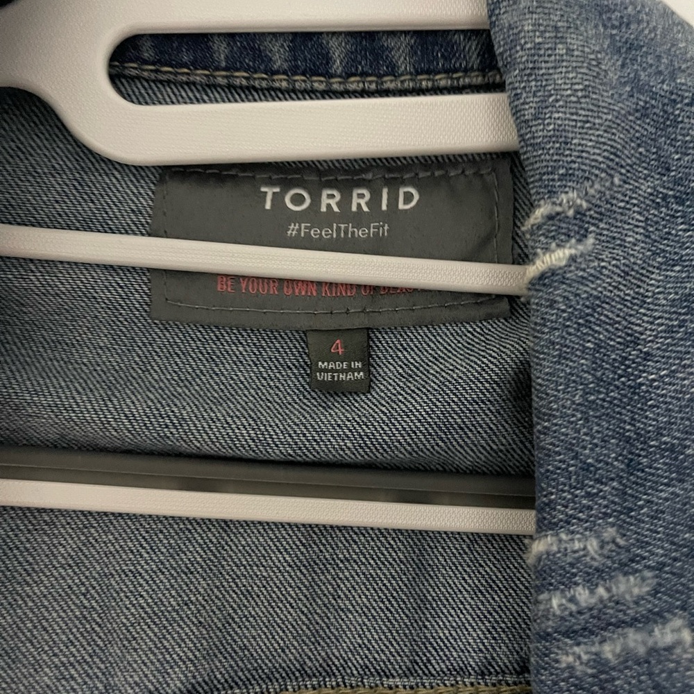 Denim Longline Jacket - Picture 5 of 6